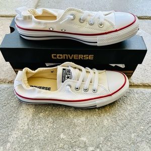 BNWT Converse Chuck Taylor Shoreline Slip Athletic White Women’s US 7.5 EU38